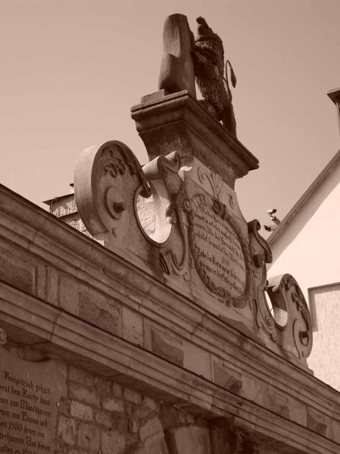 Hotel Und Restaurant Rittergut Kreipitzsch Naumburg  Bagian luar foto